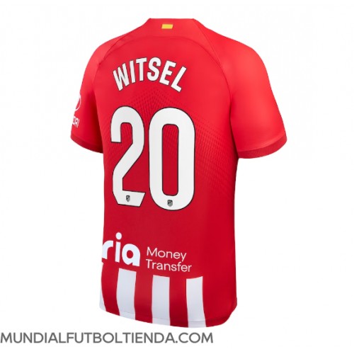 Camiseta Atletico Madrid Axel Witsel #20 Primera Equipación Replica 2023-24 mangas cortas